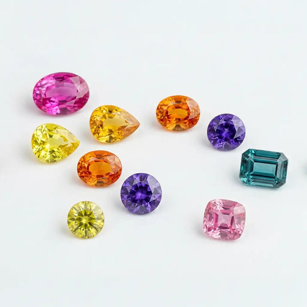 Zafiros de colores: rosa, amarillo, naranja, violeta, blanco; la guía completa
