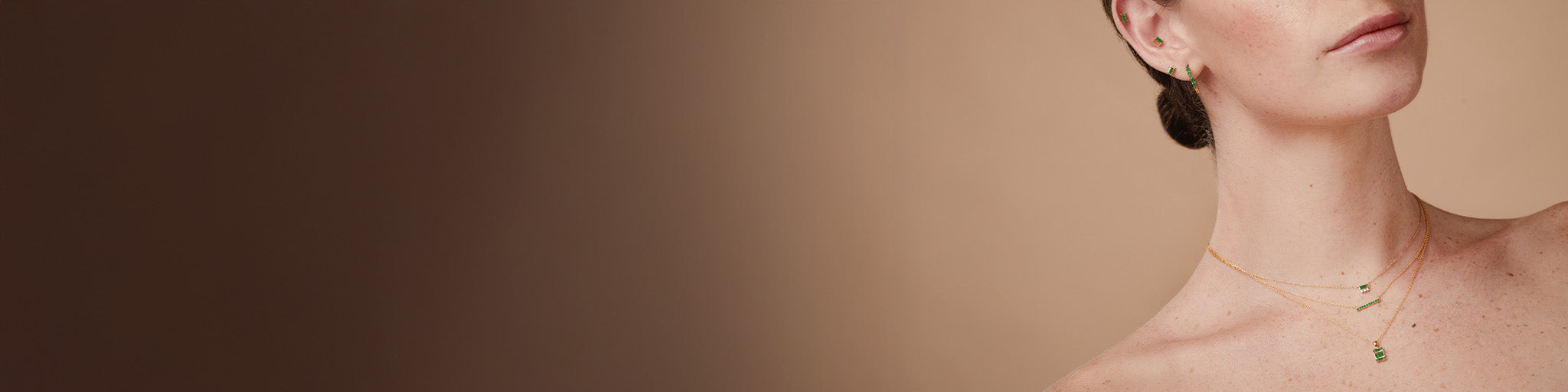 Collier Emeraude - Mayuri Paris