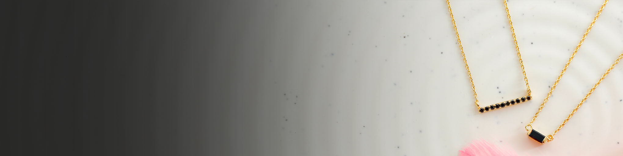 Colliers Diamant Noir Or Jaune