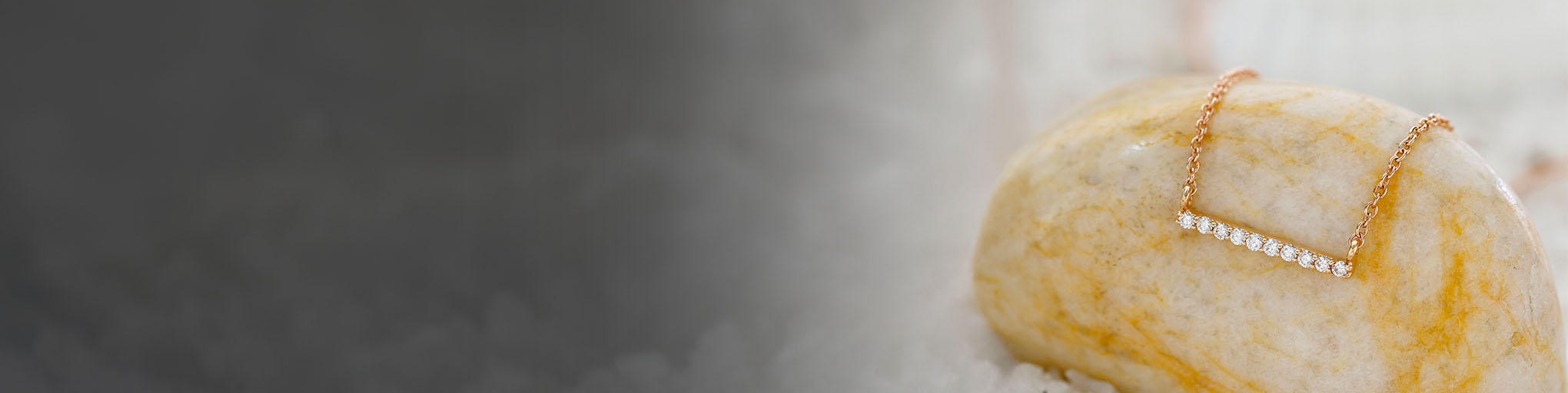 Colliers Diamant Or Rose