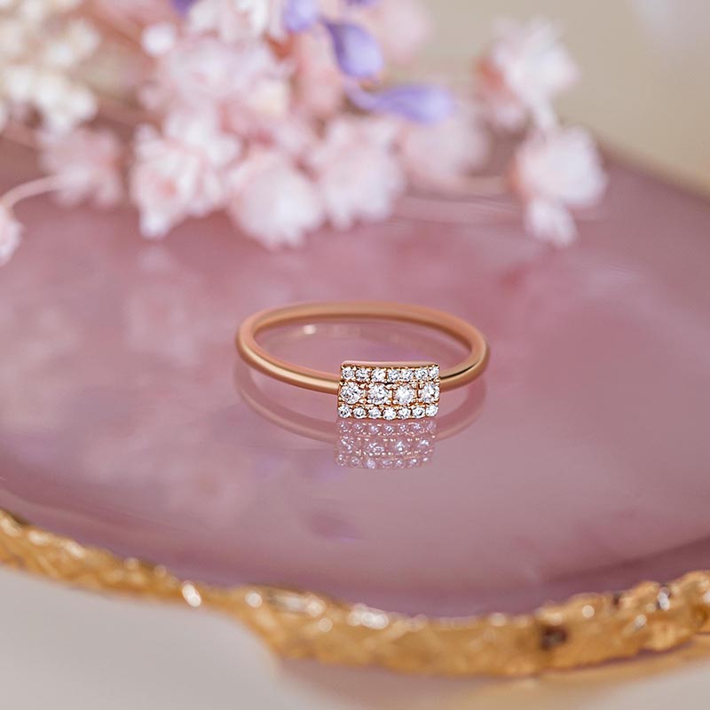 bague sapna xl diamant look