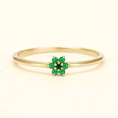 Bague surya canope or jaune 18 carats