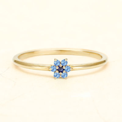 Bague surya horizon or jaune 18 carats