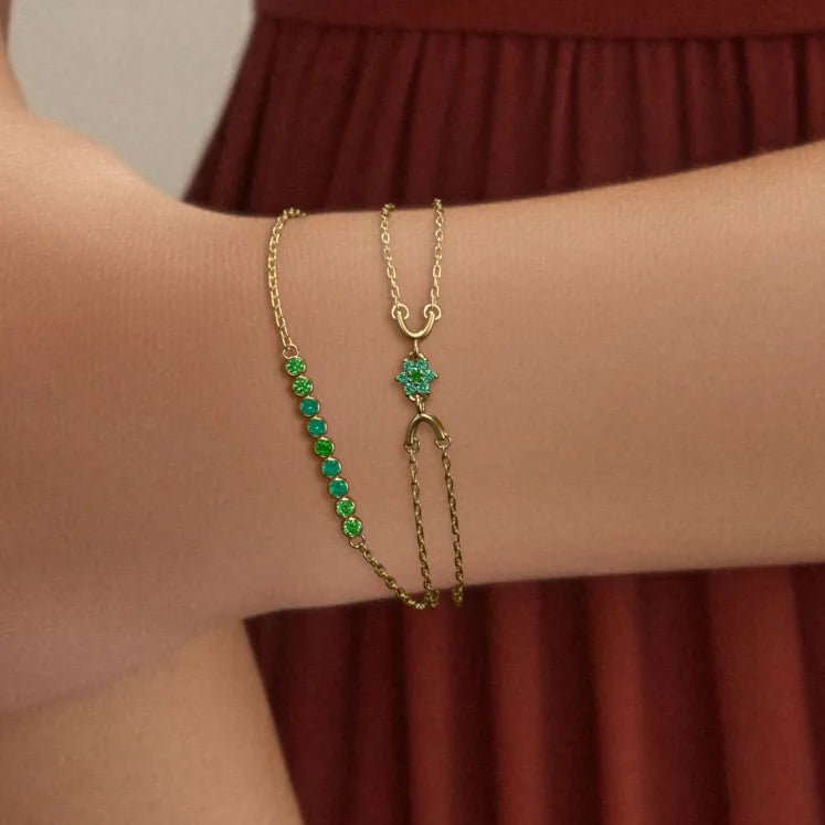 Pulsera Surya Emerald Canopy