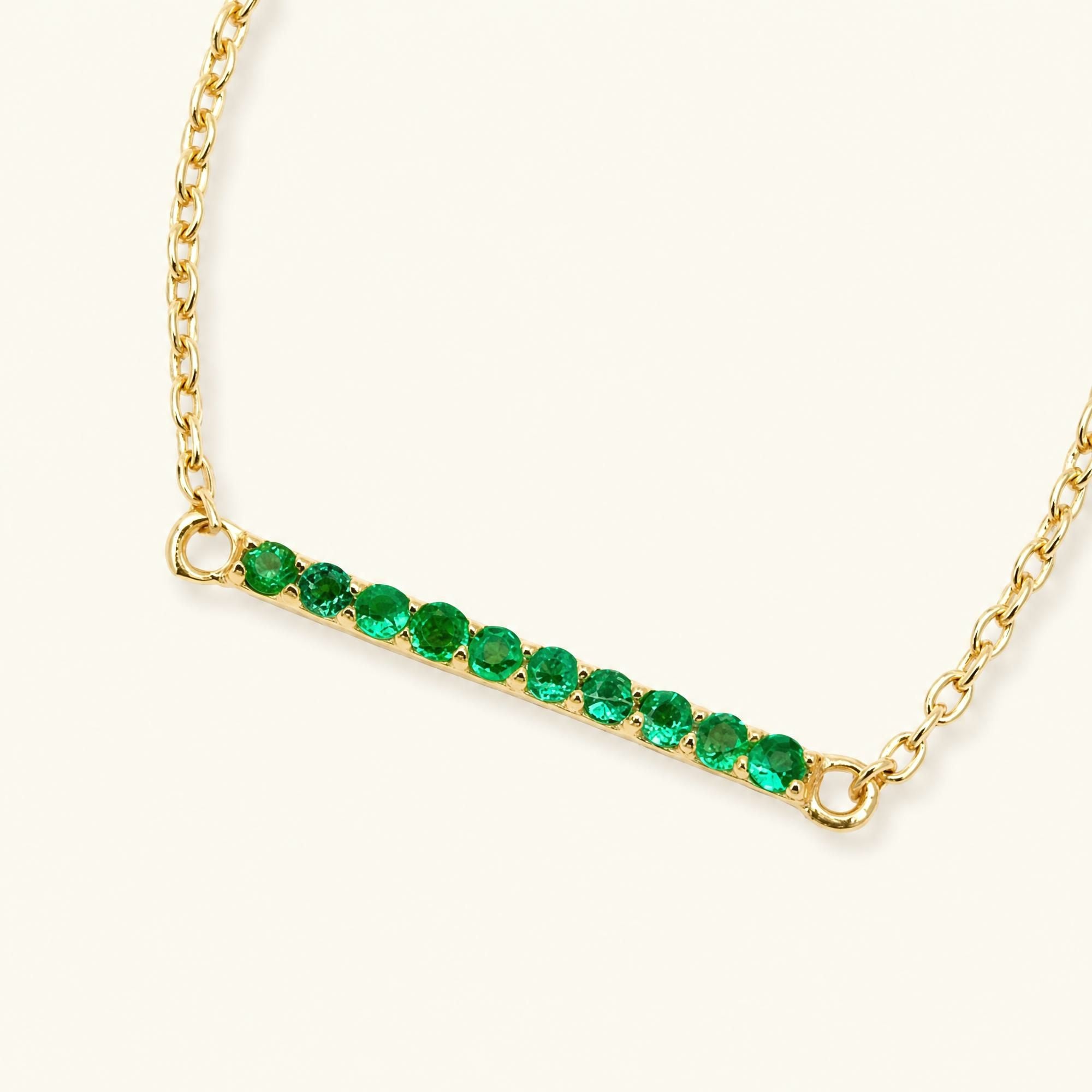 Pulsera Ujala esmeralda