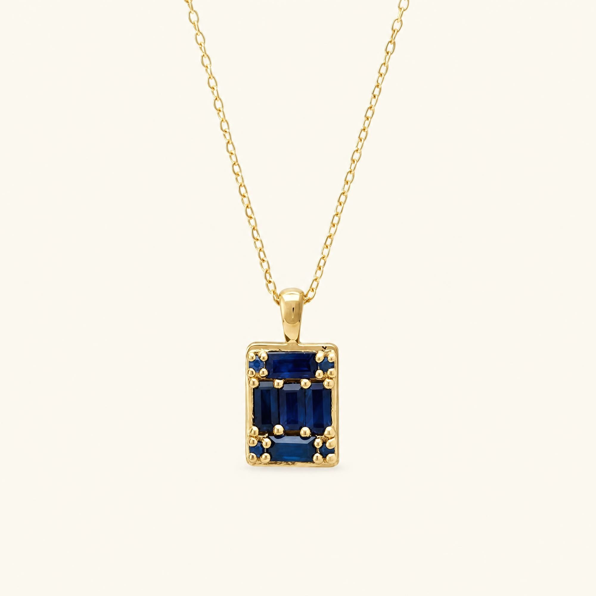 Collar Atma zafiro