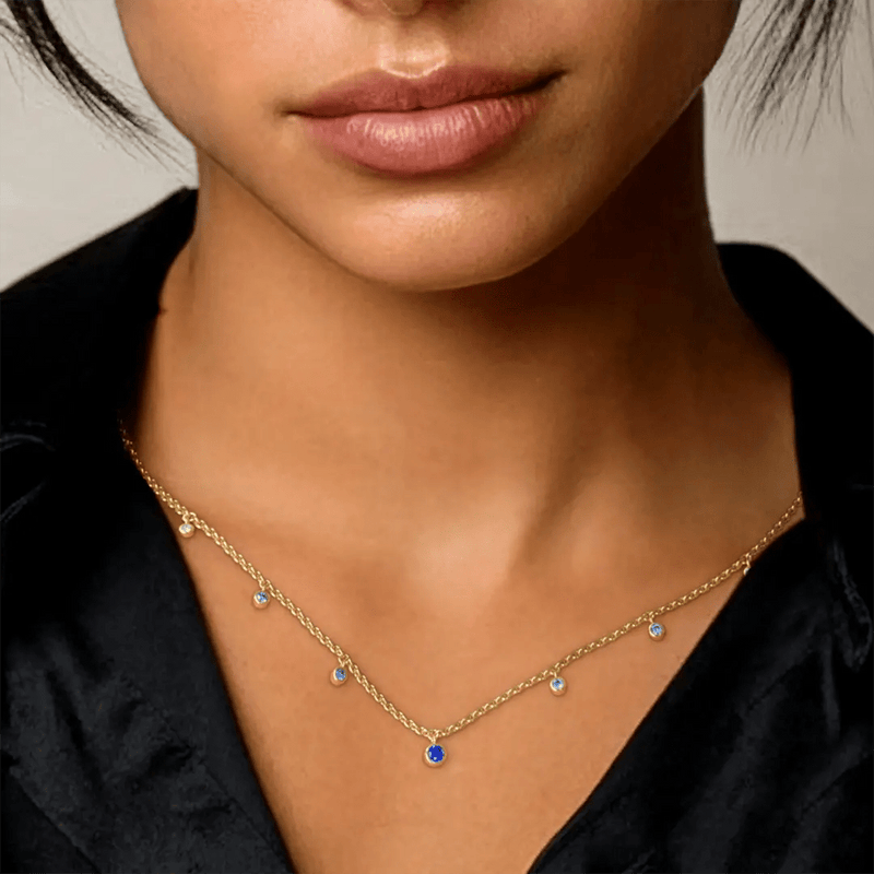 Collar zafiro horizon Megha