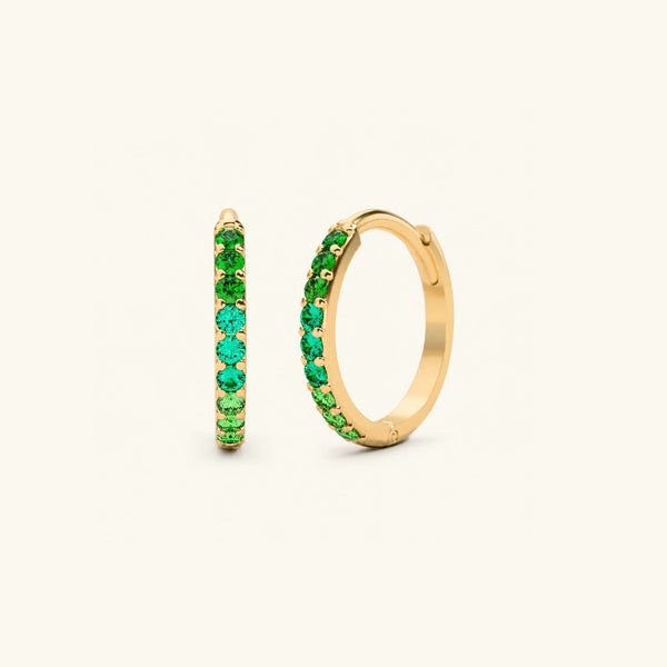 Aros Jyoti Esmeralda Canopea - oro amarillo
