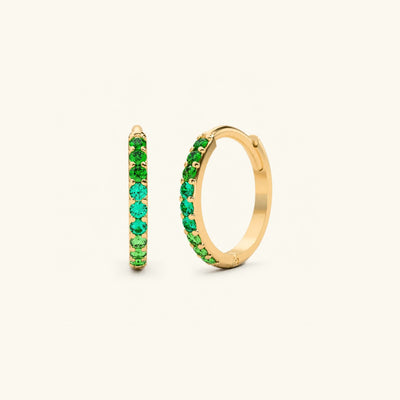 Aros Jyoti Esmeralda Canopea - oro amarillo