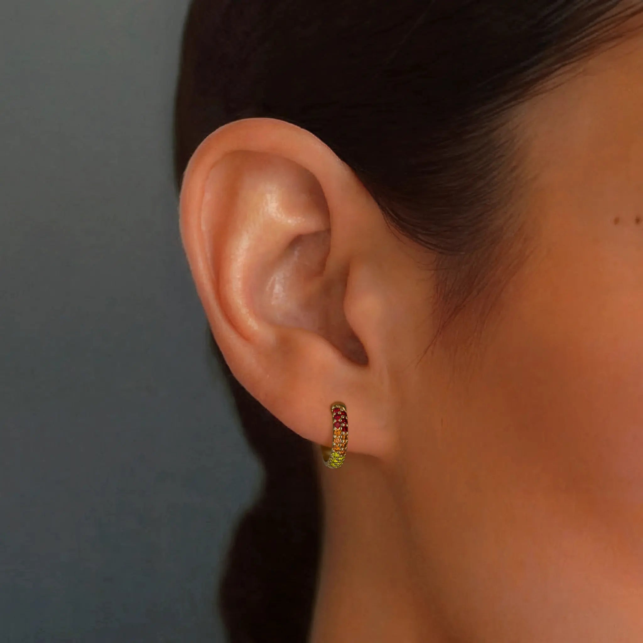 Pendientes Lavani Sapphire Sunset Creole 