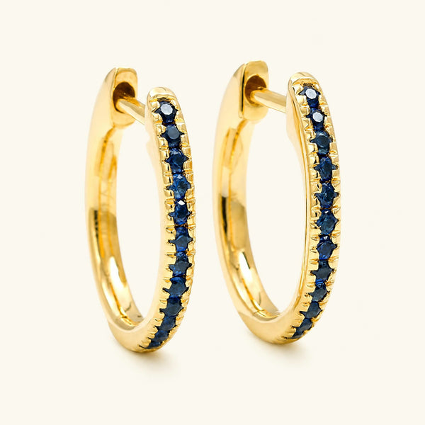 Aros Ujala Zafiro - oro amarillo