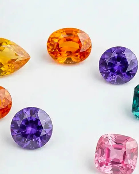 Zafiros de colores: rosa, amarillo, naranja, violeta, blanco; la guía completa