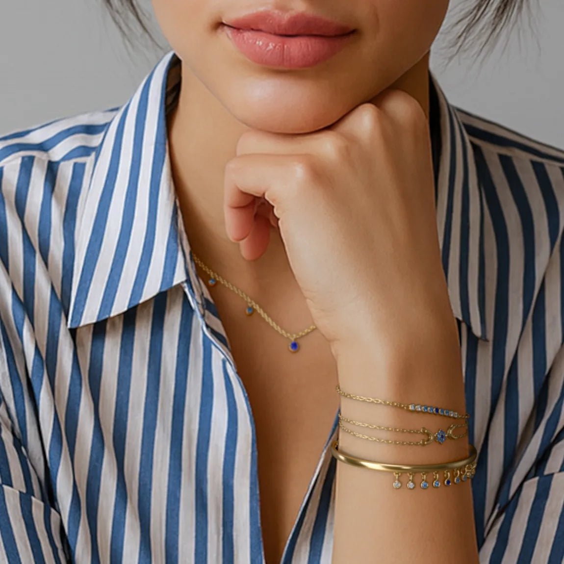 Pulsera Surya Sapphire Horizon