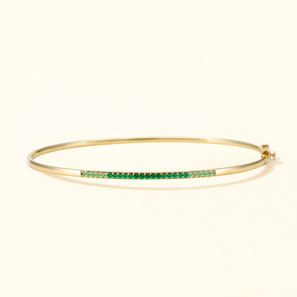 Brazalete con dosel Tarang en oro de 18 quilates