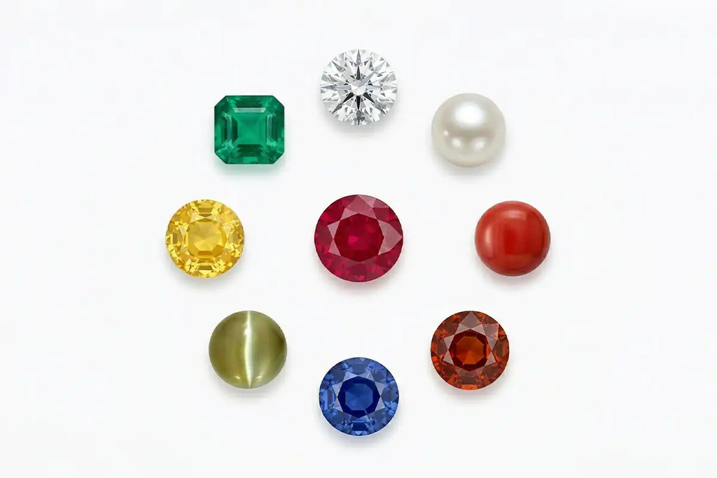 Navaratna: las nueve piedras de la astrología védica