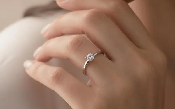 Qué metal combinar con el diamante
